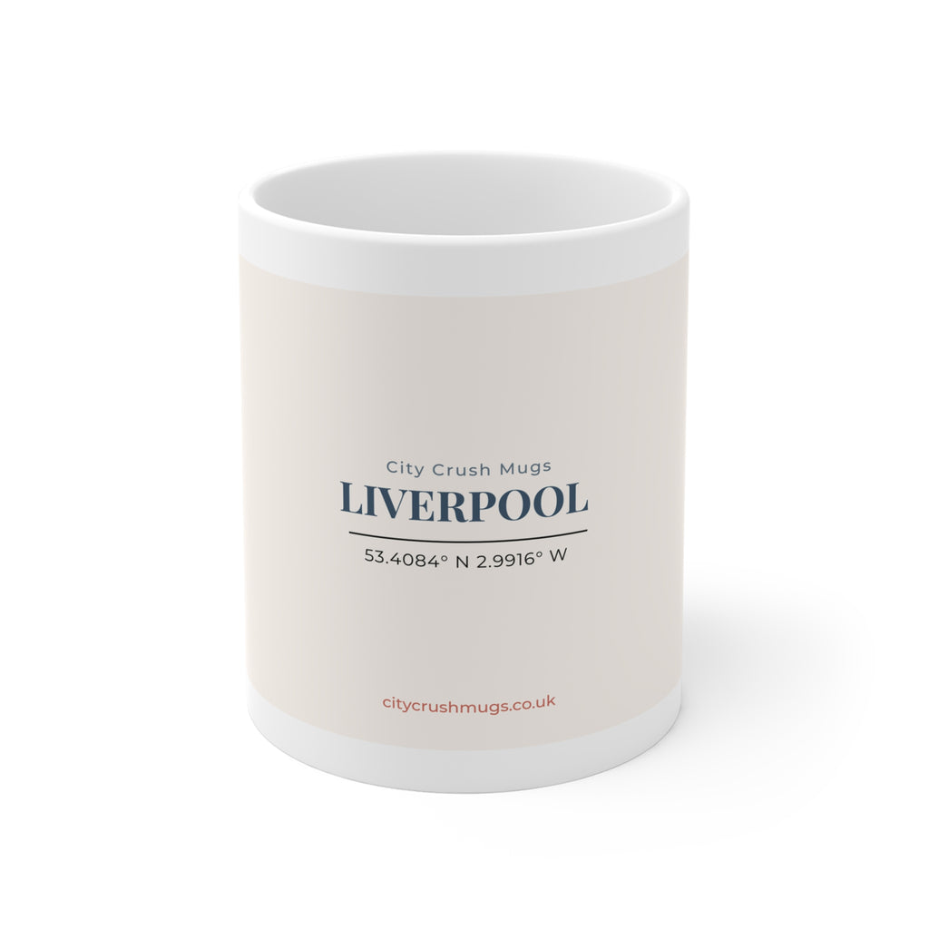 Liverpool Coordinates Mug