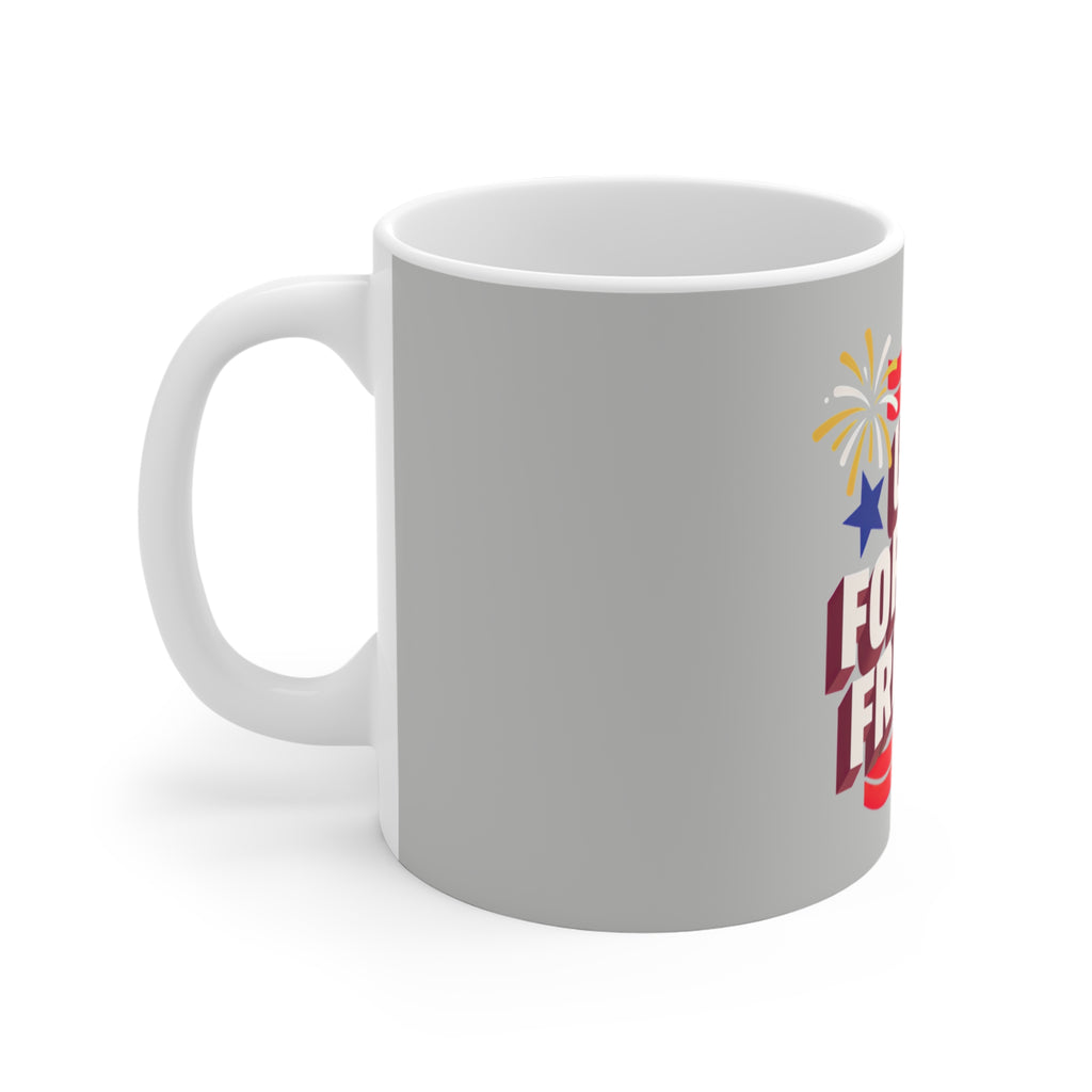 USA Forever Free 250 Mug by Printify
