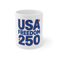 USA Freedom 250 Coffee Mug by Printify