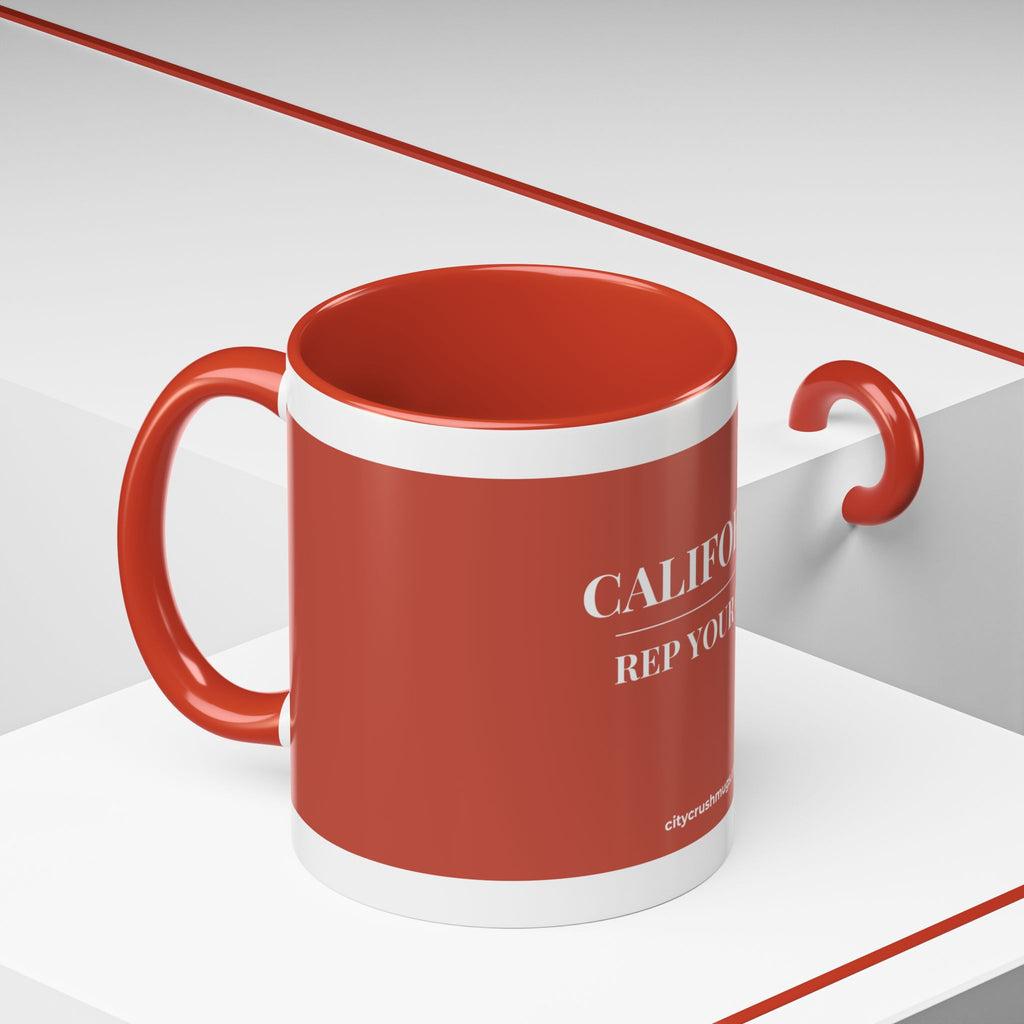 California "Rep Your City" Coffee Mug by Printify