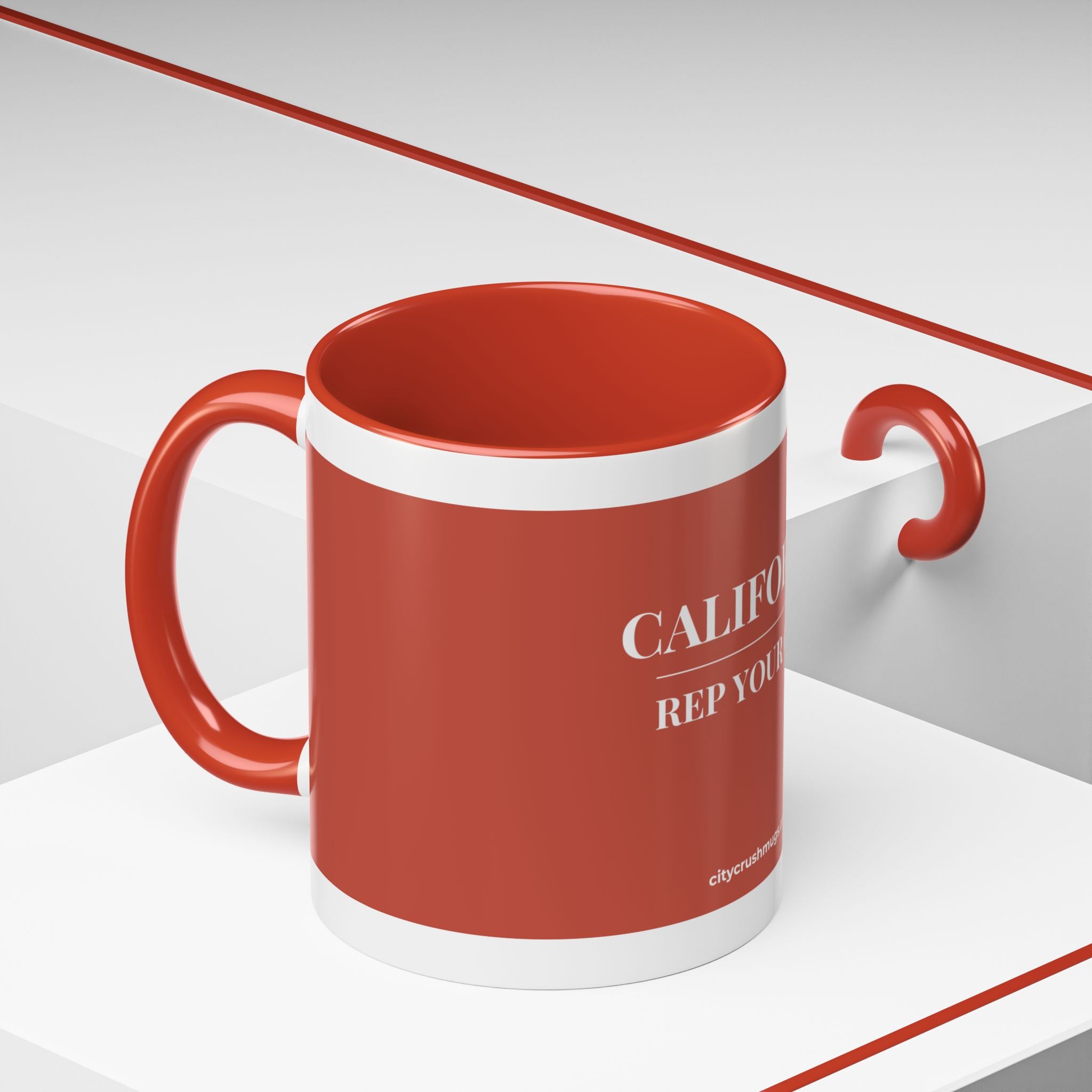 California "Rep Your City" Coffee Mug by Printify