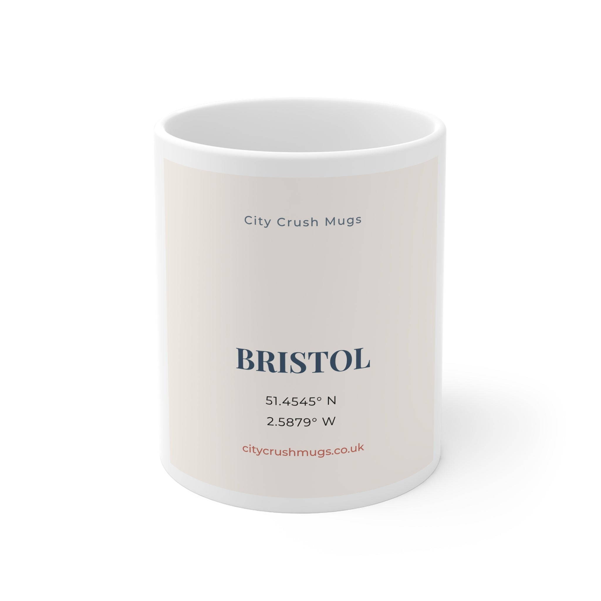 Bristol Coordinates Mug