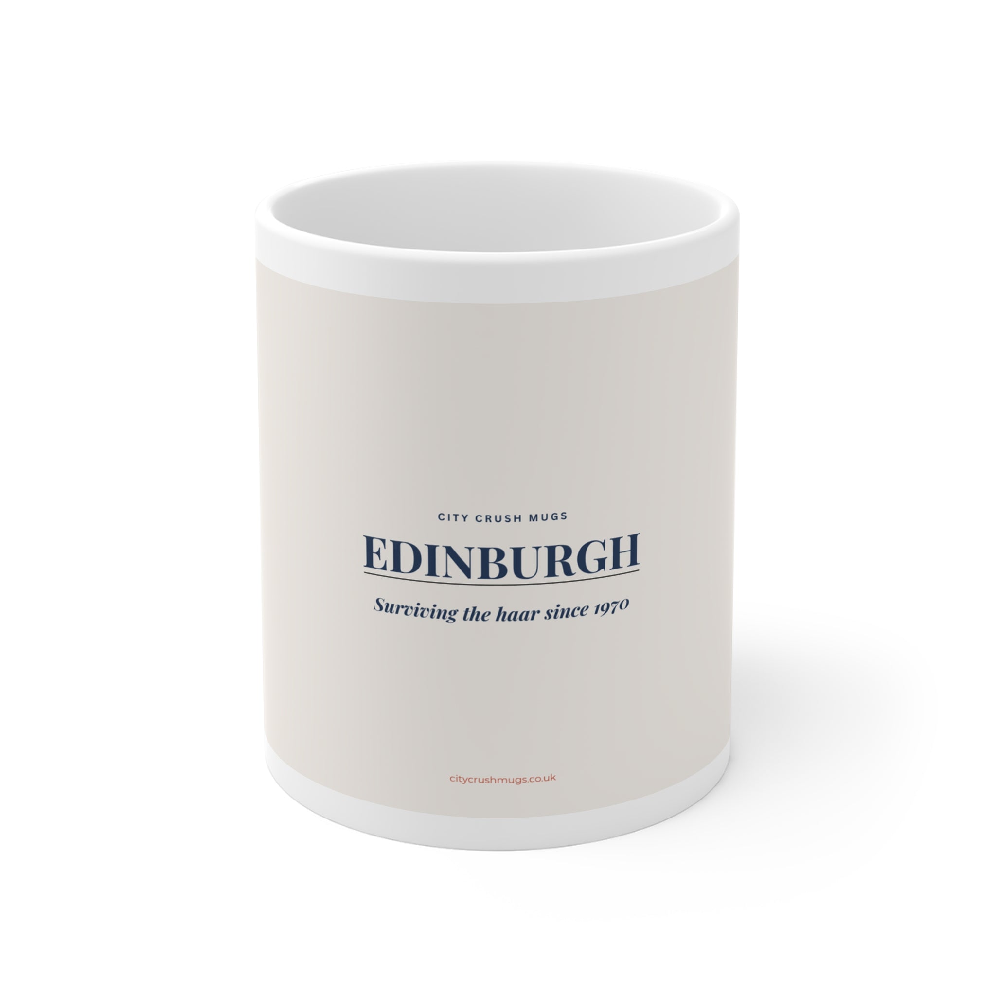 Edinburgh Slogan Mugs - Surviving the Haar
