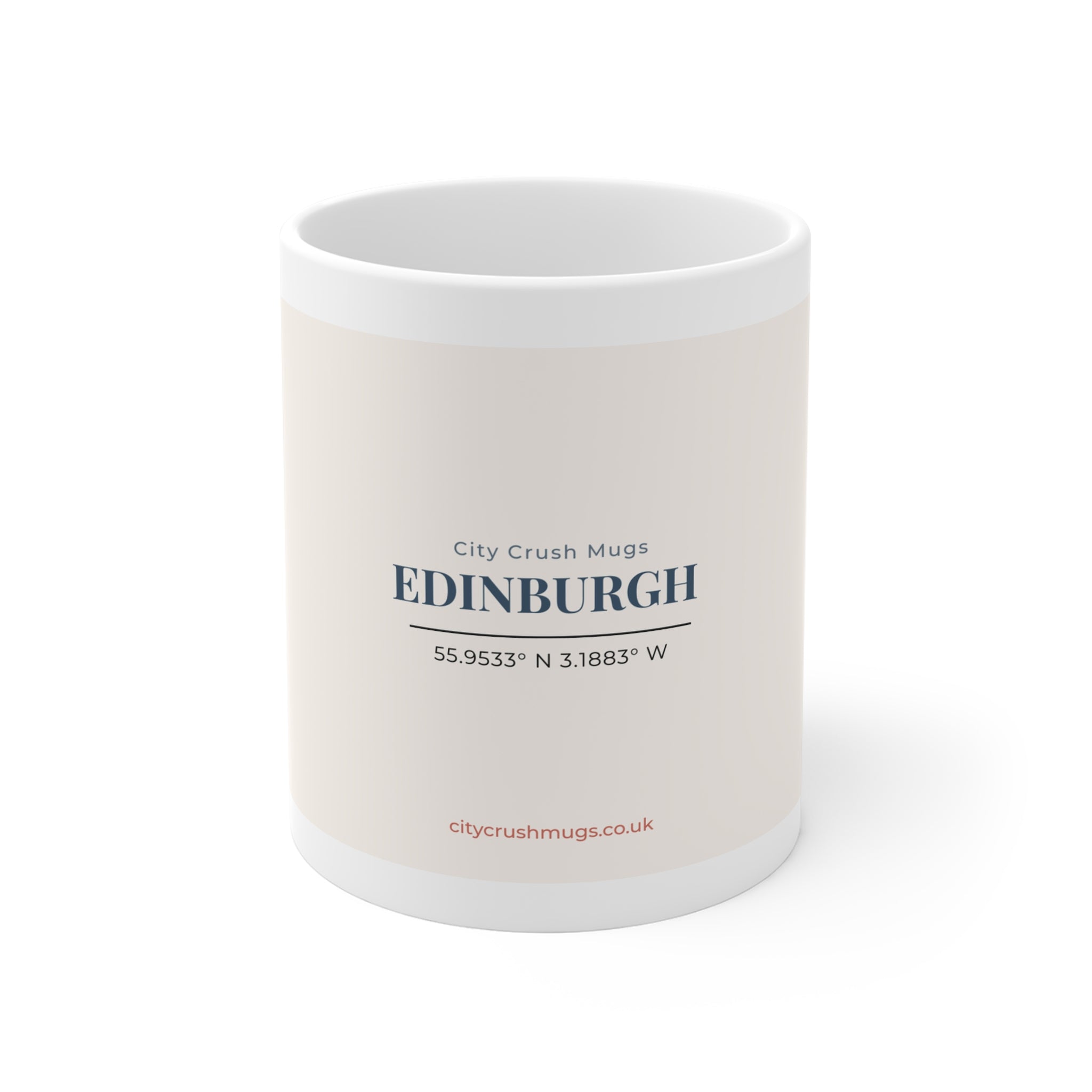 Edinburgh Coordinates Mug