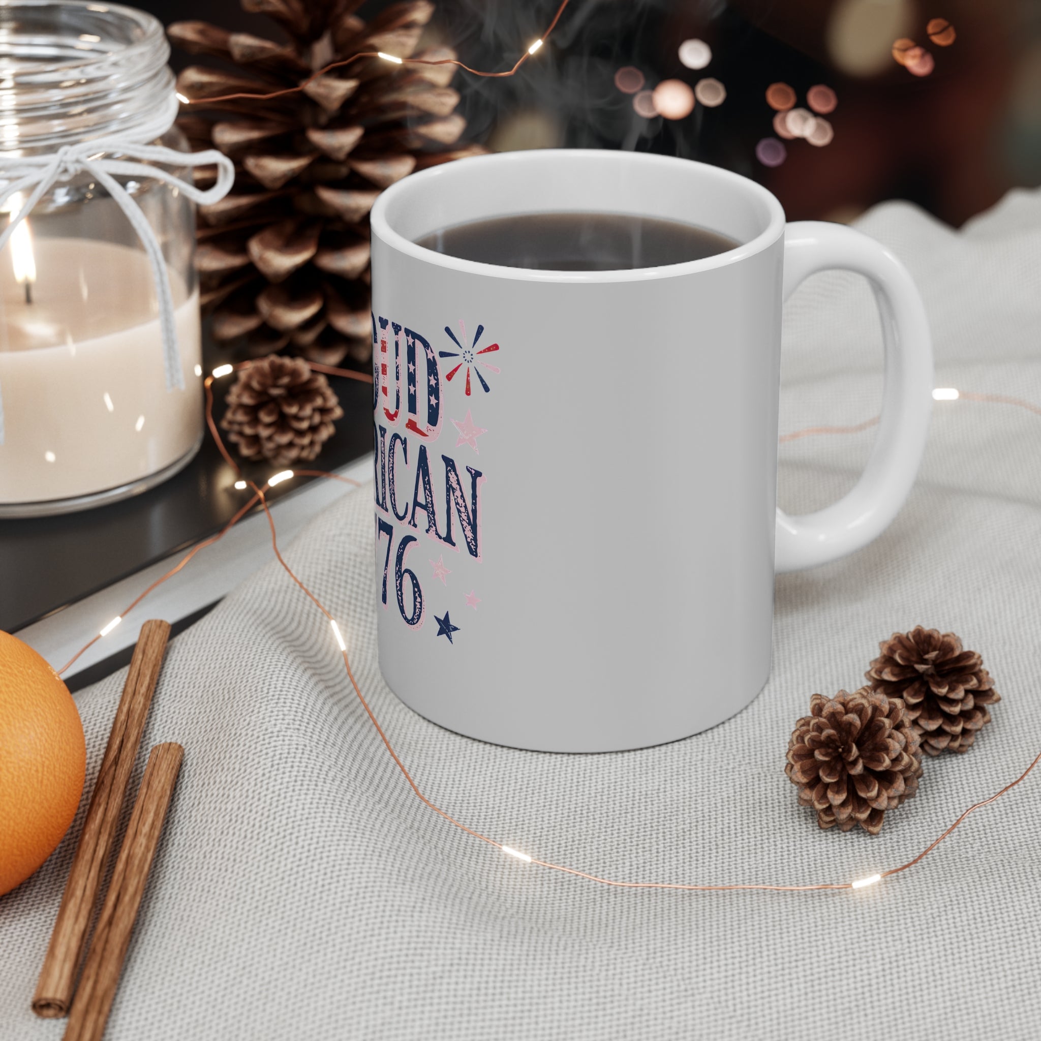 Proud American 1776 Coffee Mug by Printify