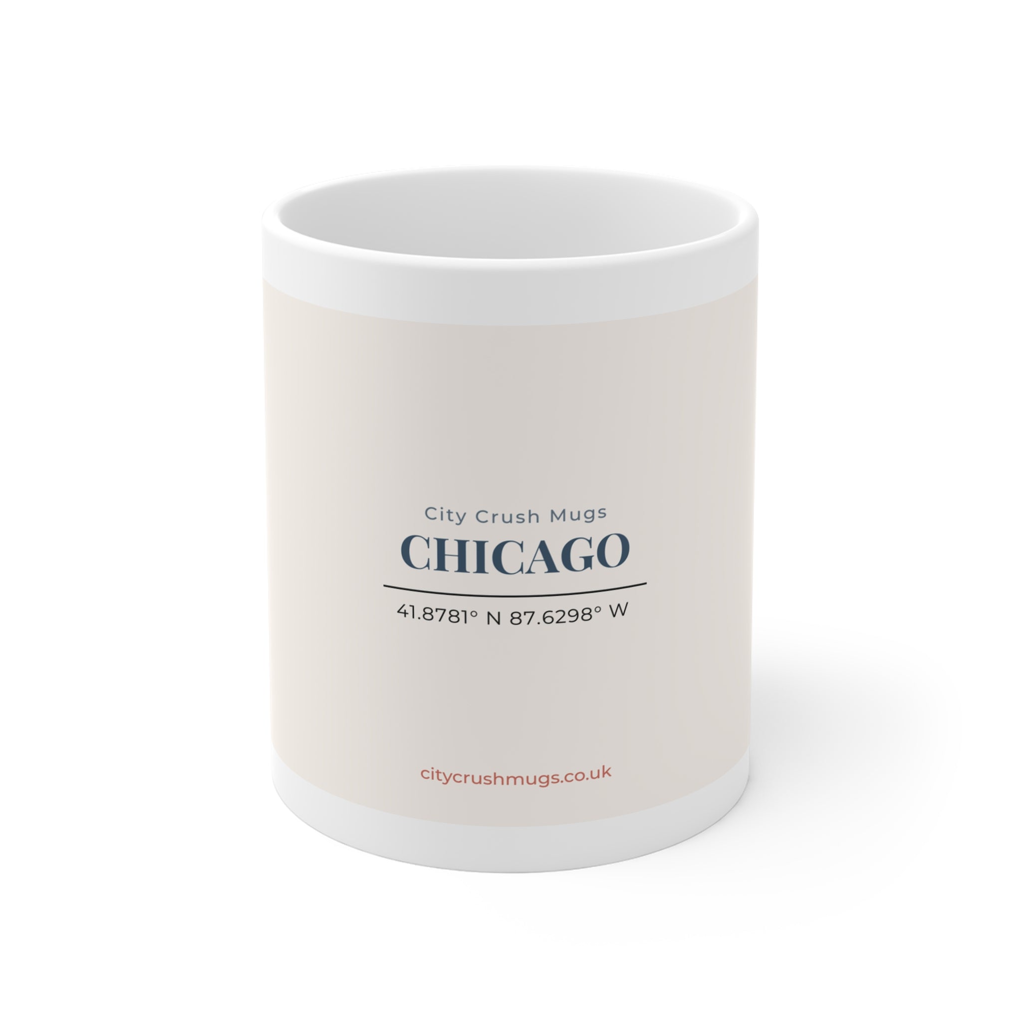 Chicago Coordinates Mug
