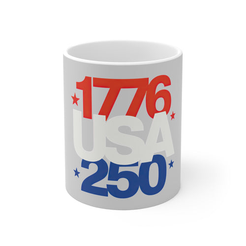 1776 USA 250 Coffee Mug by Printify