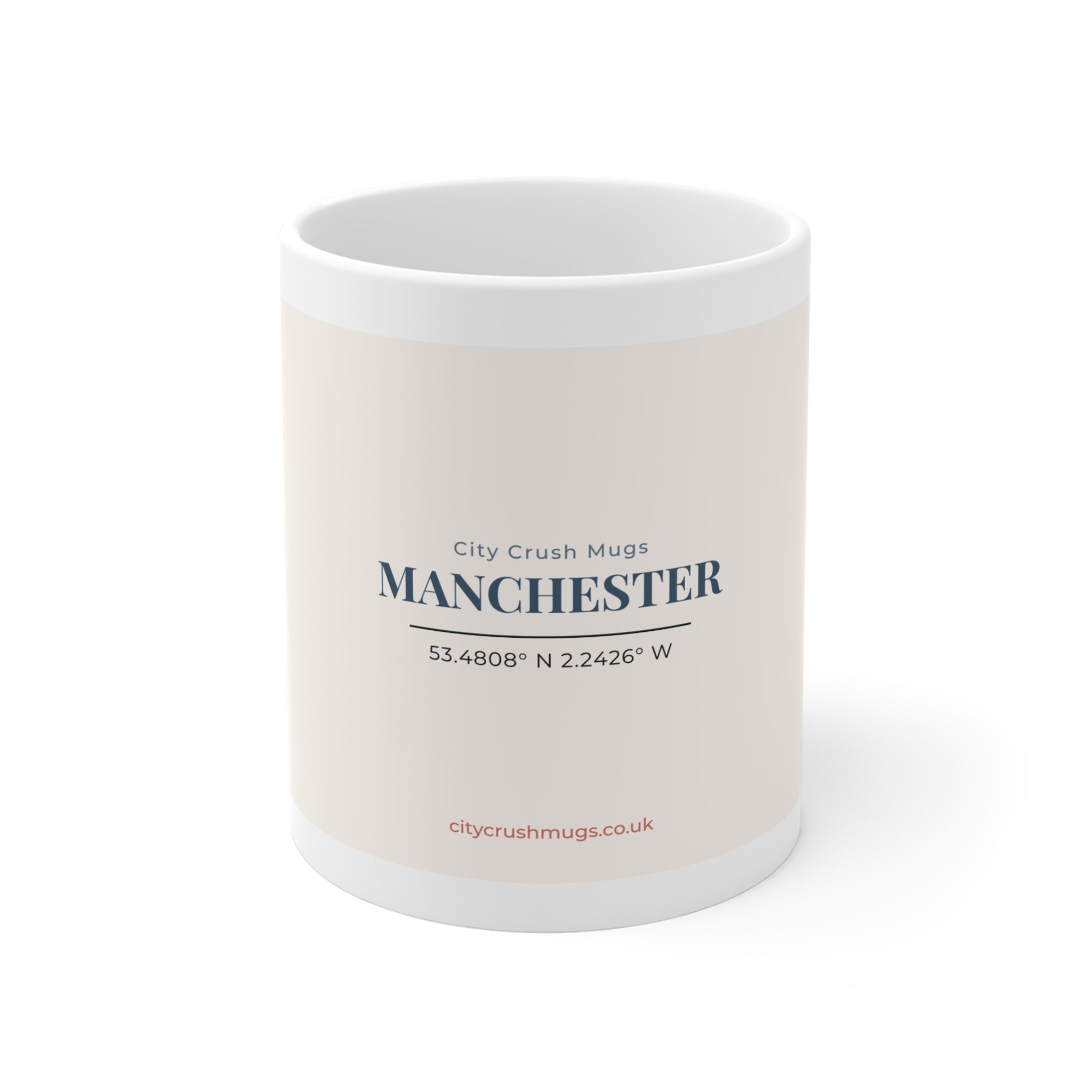 Manchester Coordinates Mug