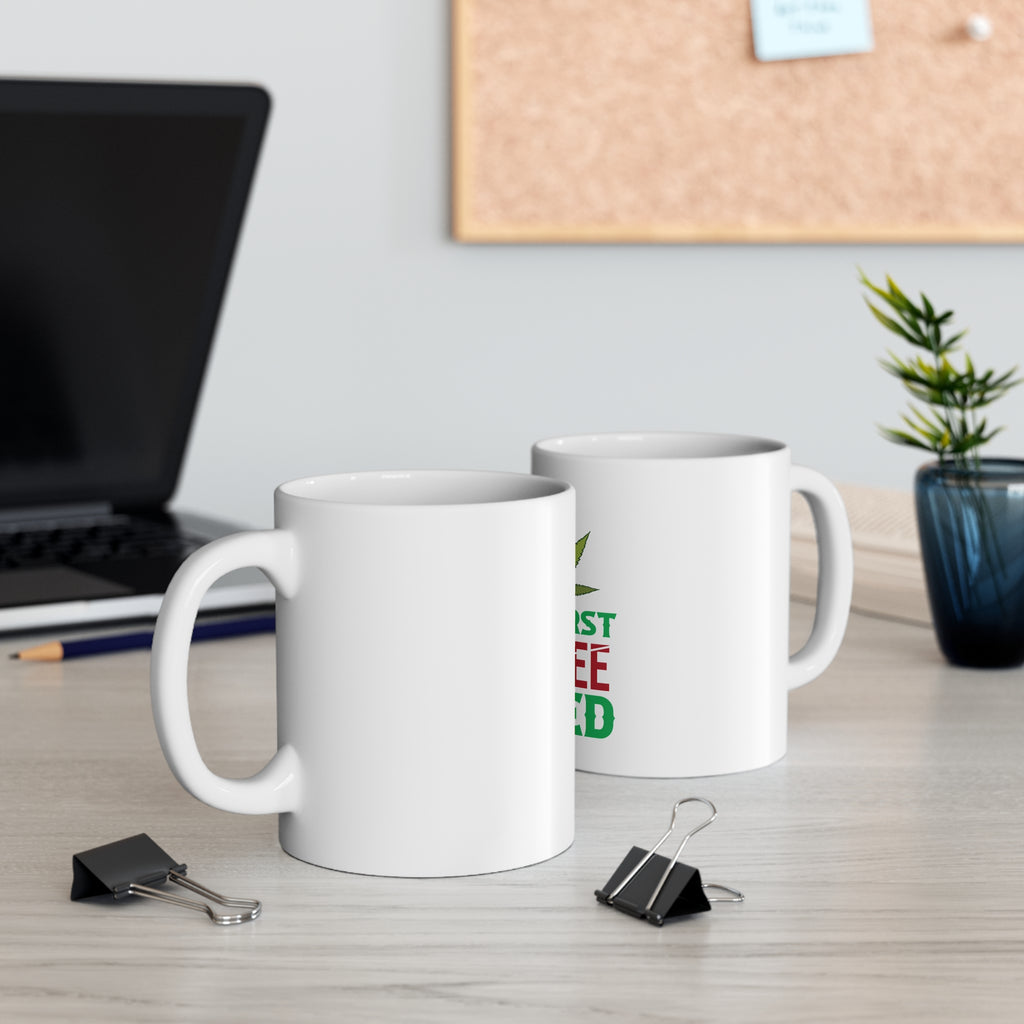 But First Coffee Weed Mug – Funny Cannabis Coffee Mug Gift by Printify