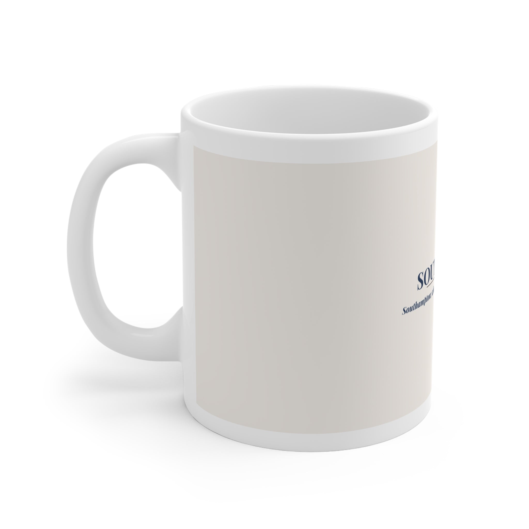 Southampton Slogan Mug - Where Ships Left.
