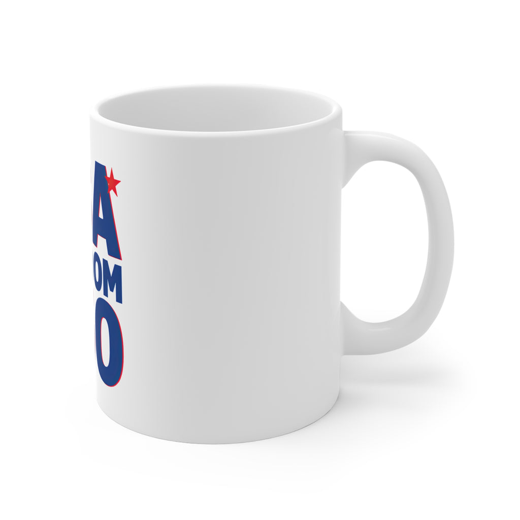 USA Freedom 250 Coffee Mug by Printify