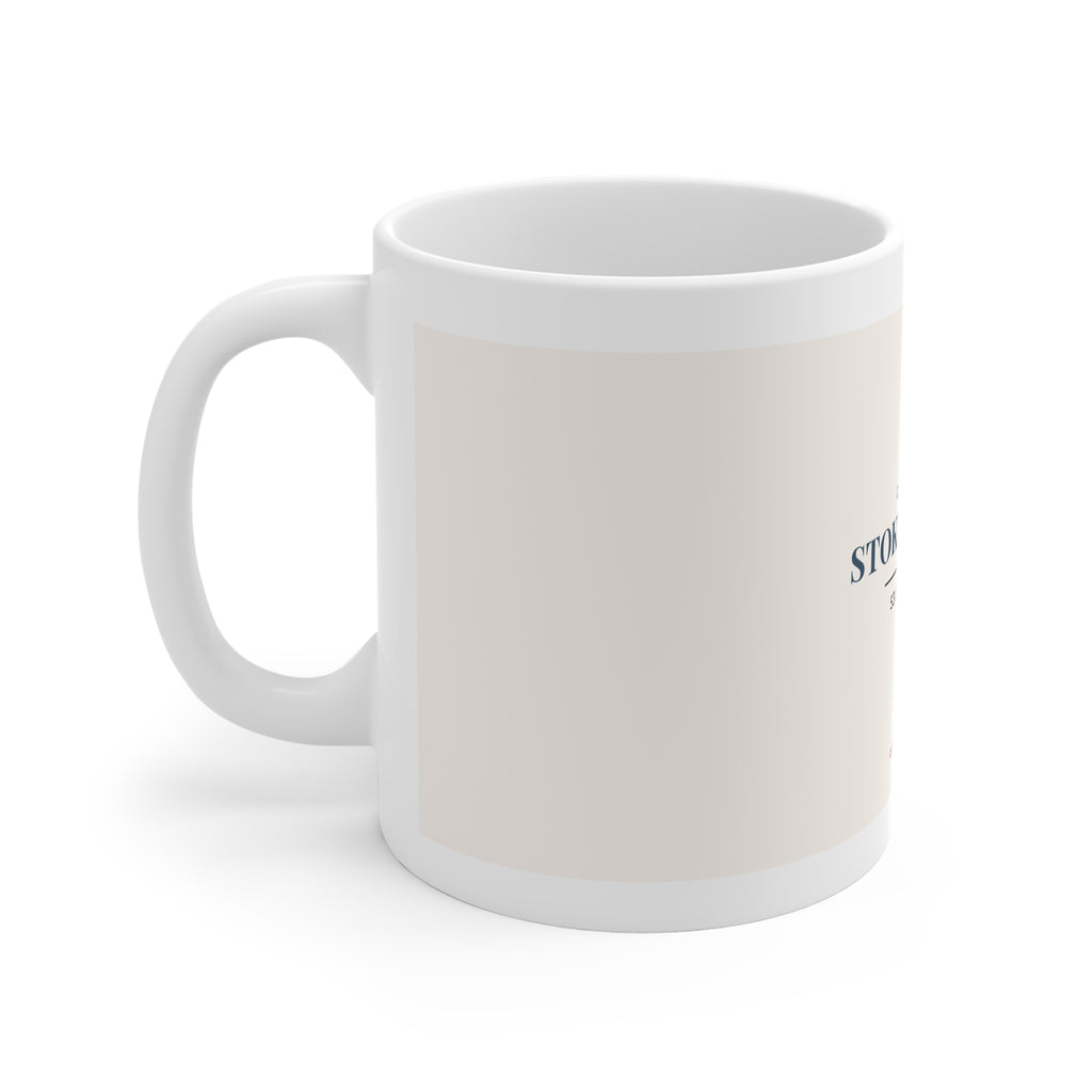 Stoke on Trent City Coordinates Mug