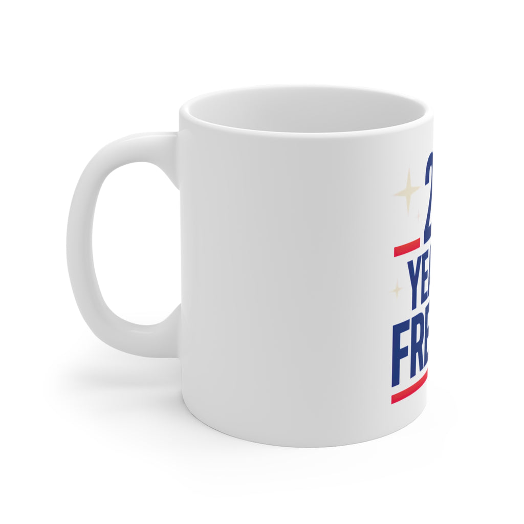 250 Years of Freedom Mug by Printify
