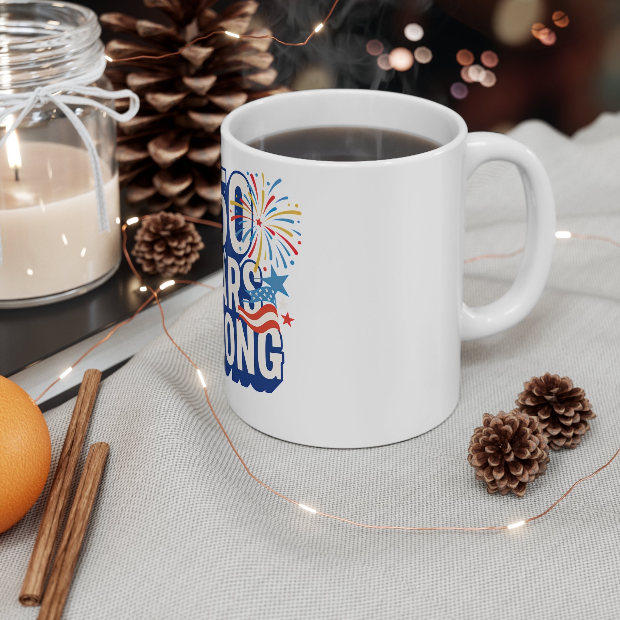 250 Years Strong Coffee Mug by Printify