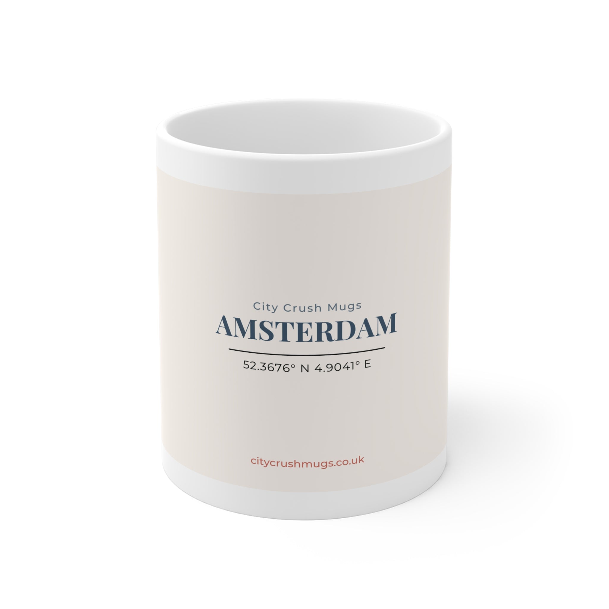 Amsterdam Coordinates Mug