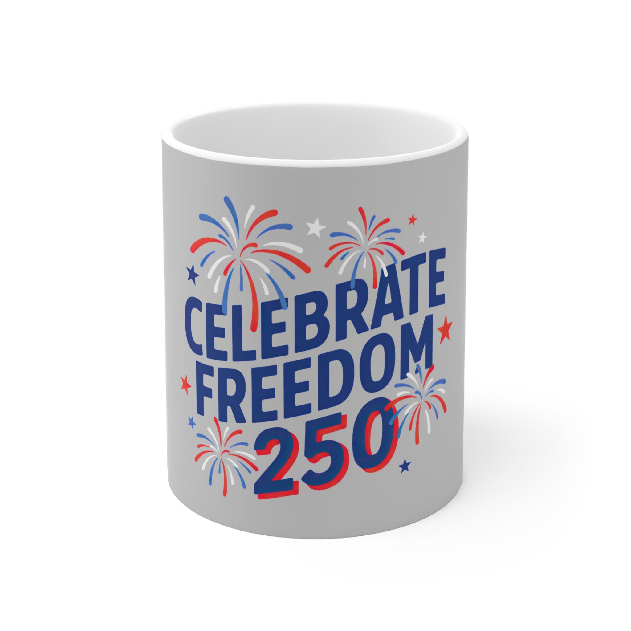 Celebrate Freedom 250 Coffee Mug by Printify