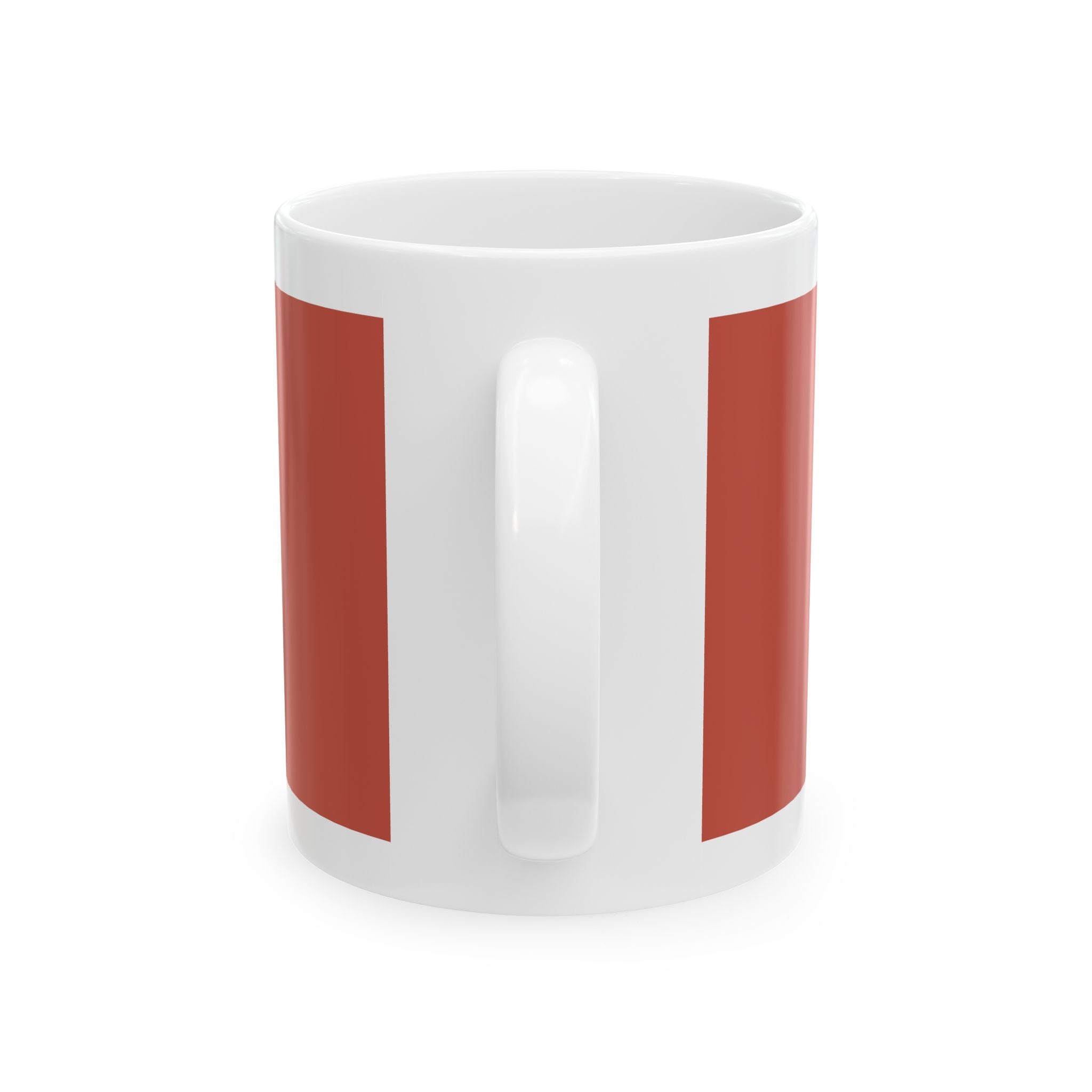 California Rep Your City Mug — Red Ceramic Coffee Cup (11oz & 15oz) by Printify