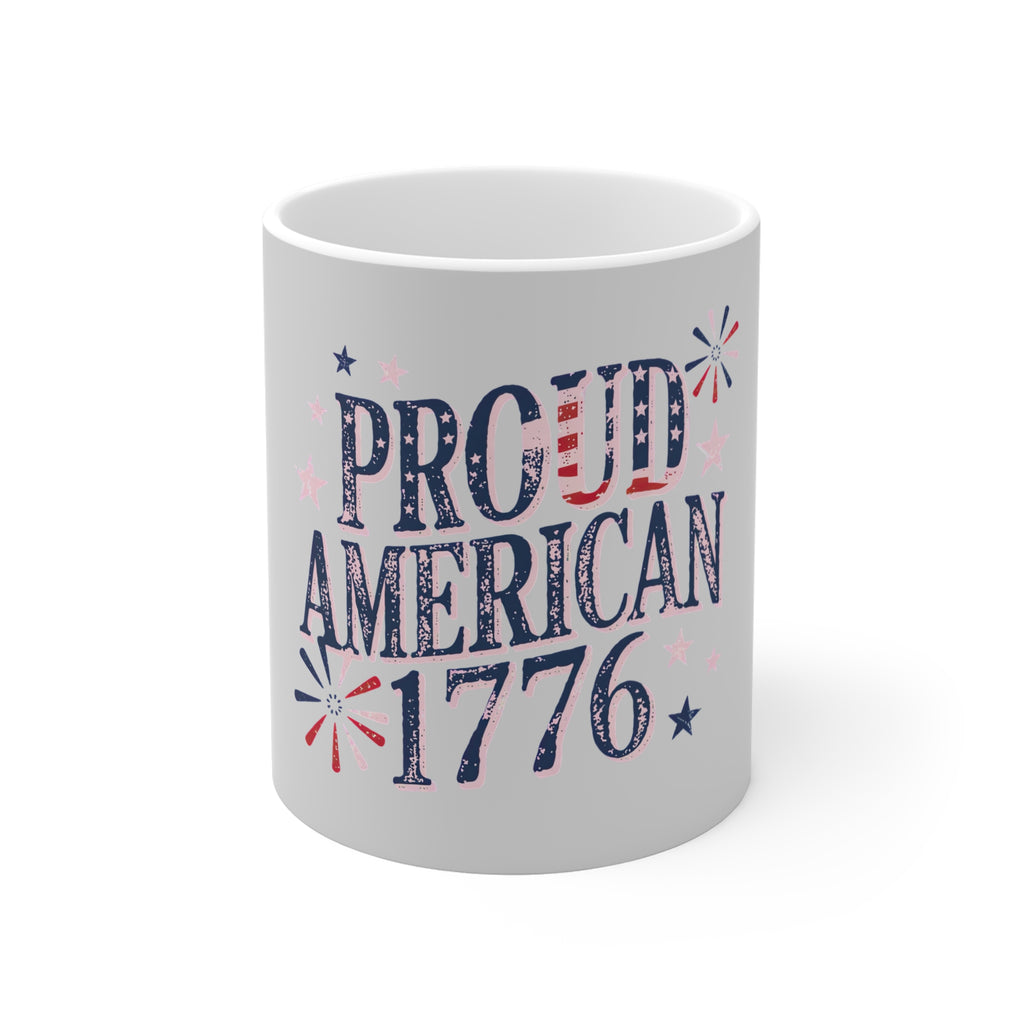 Proud American 1776 Coffee Mug by Printify