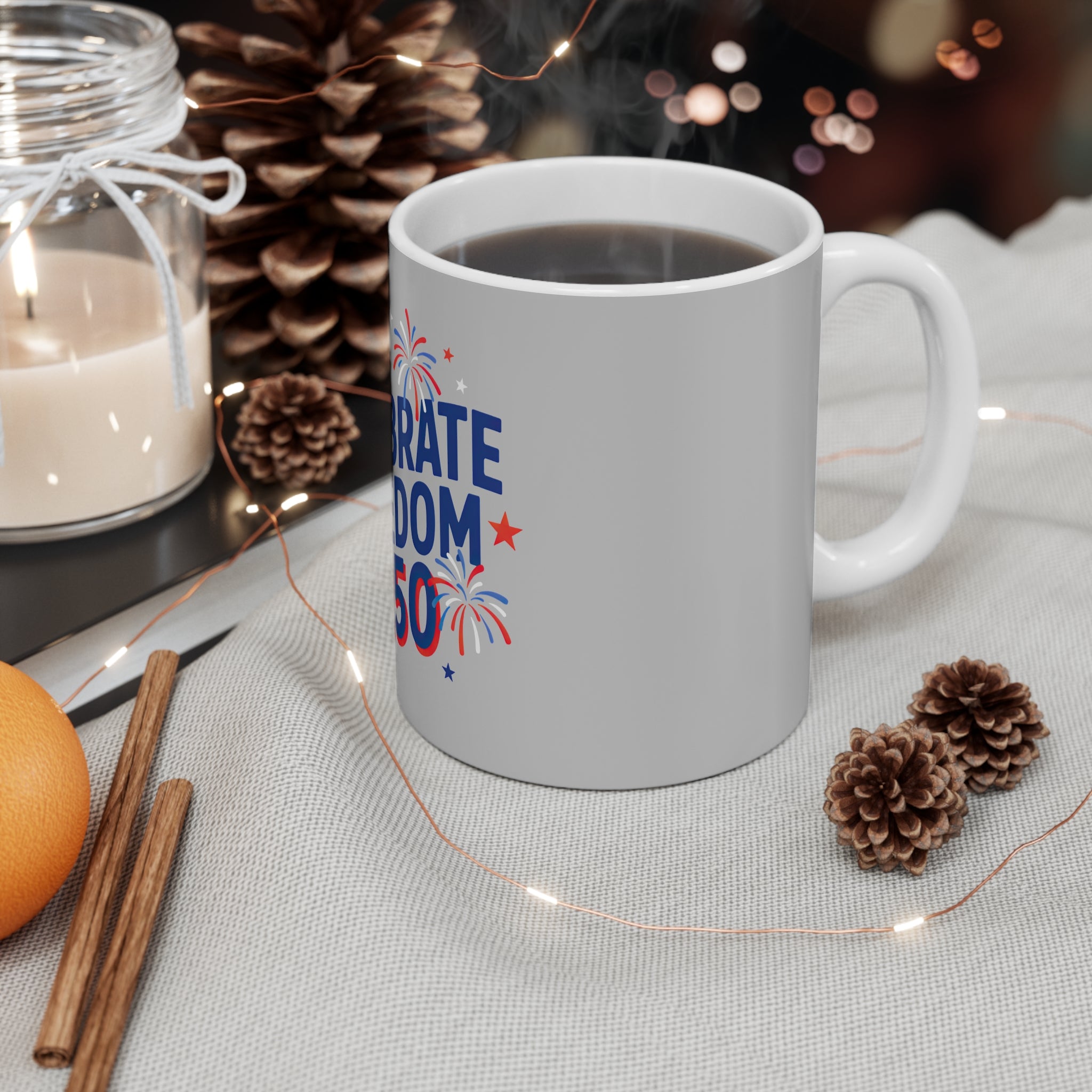 Celebrate Freedom 250 Coffee Mug by Printify