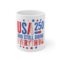 USA 250 Patriotic Mug