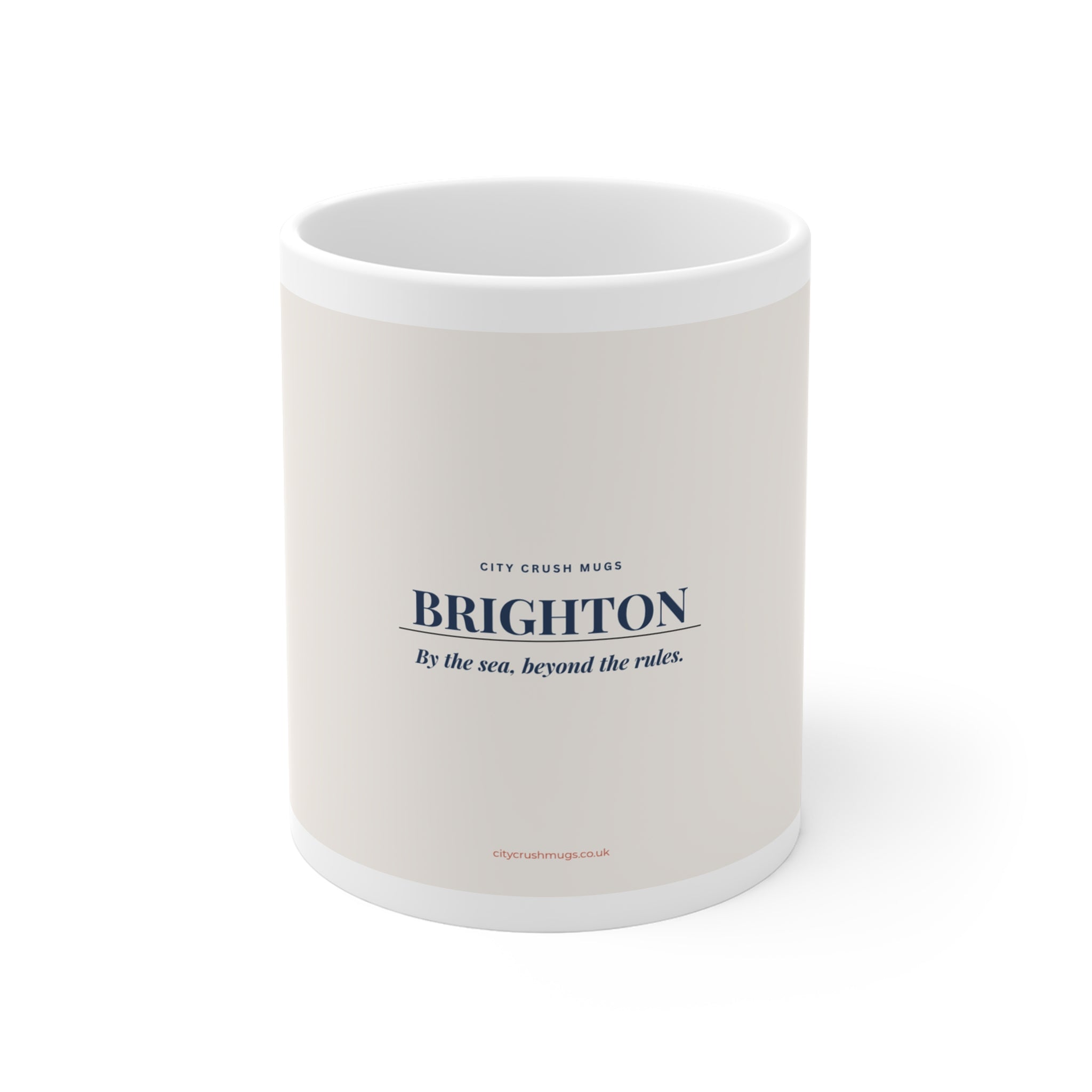 Brighton Slogan Mug - By The Sea