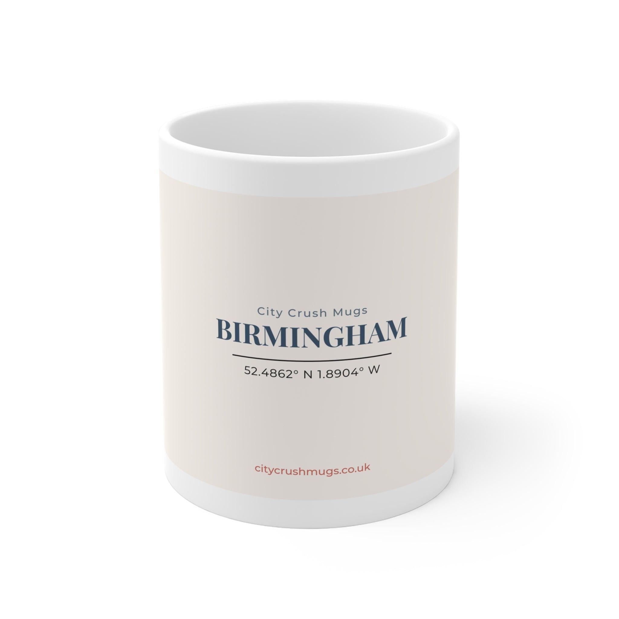 Birmingham Coordinates Mug