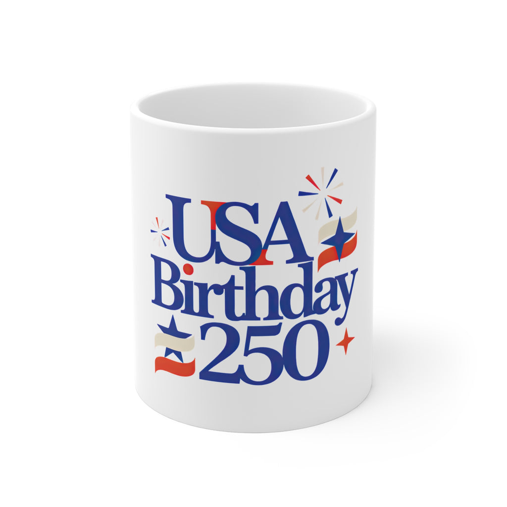 USA Birthday 250 Coffee Mug